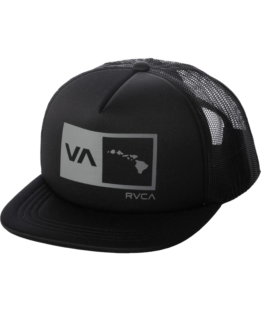RVCA Islands Balance Box Foam Trucker Hat