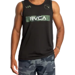Men's Apparel RVCA Hawaii VA Box Fill Tank Top
