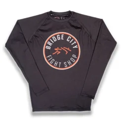 Men's Apparel Bridge City Fight Shop Circle Logo Long Sleeve Rashguard