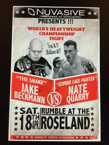 ZCF Zombie Cage Fighter Quarry X Beckmann Shirt Men's Apparel