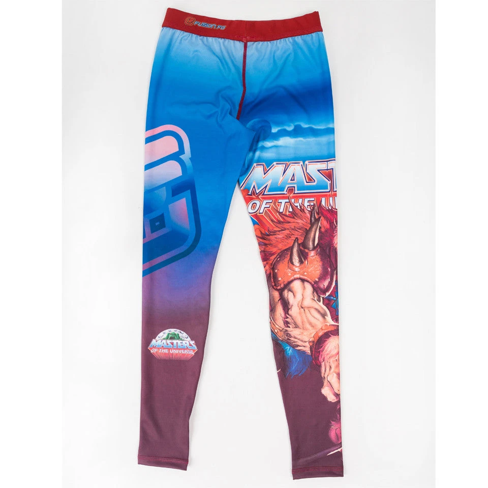 Shorts And Spats Fusion Masters Of The Universe Beast Man Spats Compression Pants