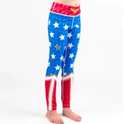 Youth Fusion Wonder Woman Kids Leggings (spats)