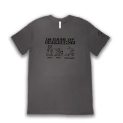 Bridge City Fight Shop /Isolate Grappling Kids "In Case Of Emergency" Tee