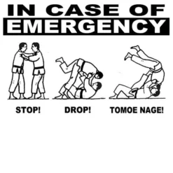 Bridge City Fight Shop /Isolate Grappling "In Case Of Emergency" Tee