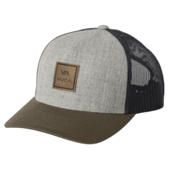 RVCA VA All The Way Curved Brim Trucker Hat Hats