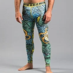 Shorts And Spats Meerkatsu Colliding Dragons Grappling Tights