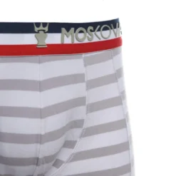 Moskova M2 Cotton Flag White Grey Boxer Briefs