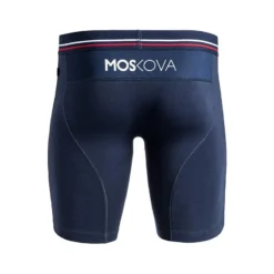 Moskova M2 Long Cotton Navy Stripe Boxer Brief