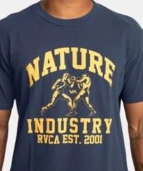 RVCA Boxing Alma Matter Short Sleeve Tee