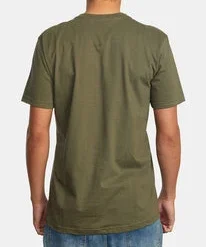 RVCA Hawaii Defer Flag Tee Men's Apparel