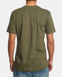 RVCA Hawaii Defer Flag Tee Men's Apparel