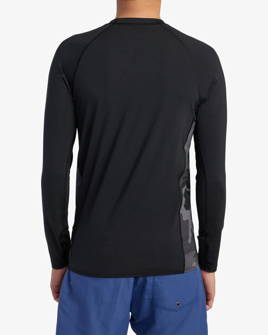 RVCA Island Hex Long Sleeve Rashguard Men's Apparel