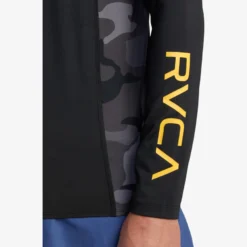 RVCA Island Hex Long Sleeve Rashguard Men's Apparel