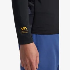 RVCA Island Hex Long Sleeve Rashguard Men's Apparel
