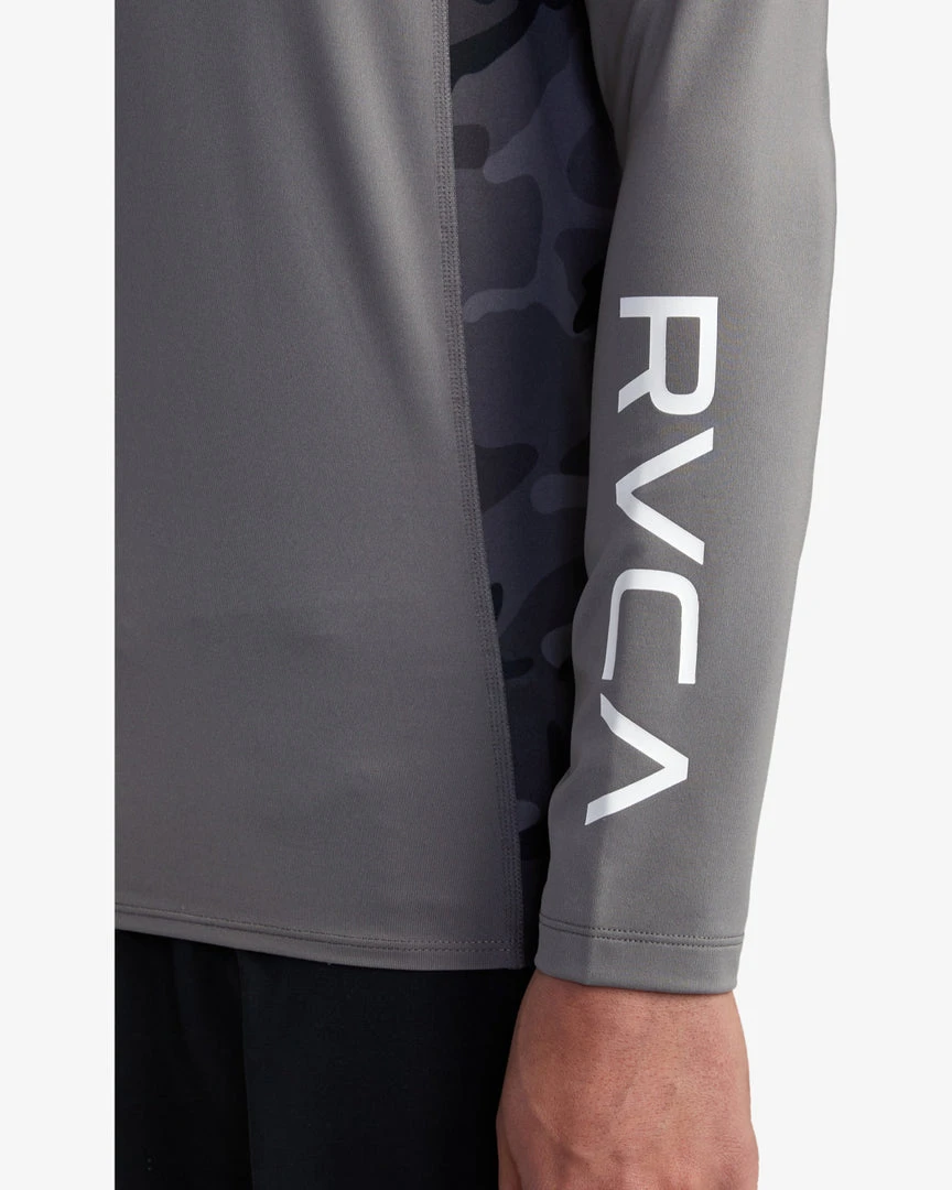 RVCA Island Hex Long Sleeve Rashguard Men's Apparel