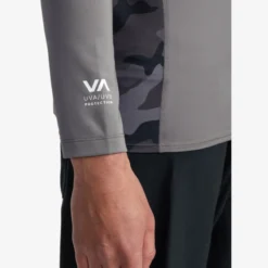 RVCA Island Hex Long Sleeve Rashguard Men's Apparel