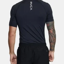 RVCA Sport Short Sleeve Rashguard Men's Apparel