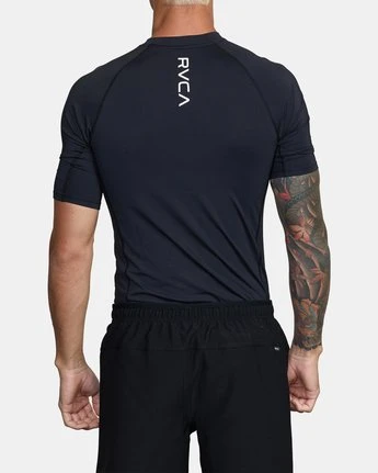 RVCA Sport Short Sleeve Rashguard Men's Apparel