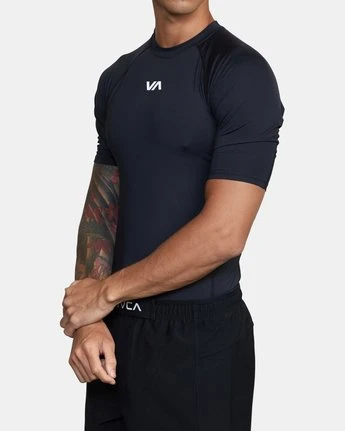 RVCA Sport Short Sleeve Rashguard Men's Apparel