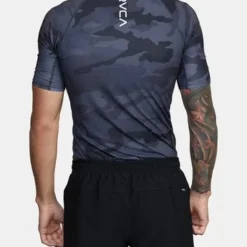 RVCA Sport Short Sleeve Rashguard Men's Apparel