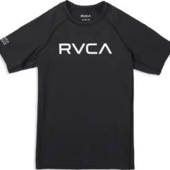 RVCA Boys Short Sleeve Rashguard Youth
