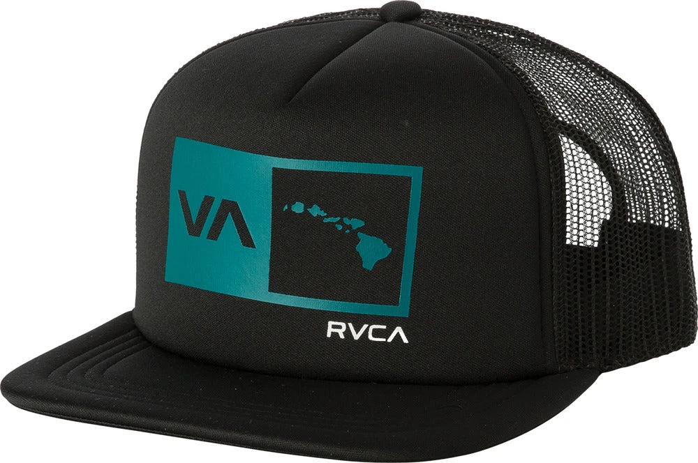 RVCA Islands Balance Box Foam Trucker Hat