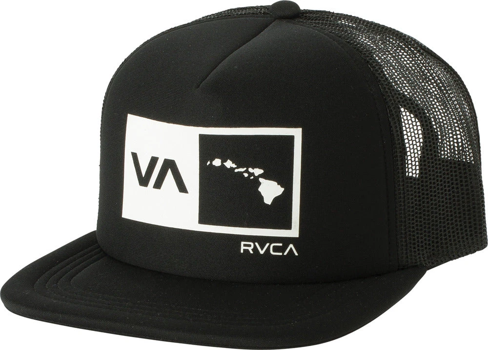 RVCA Islands Balance Box Foam Trucker Hat