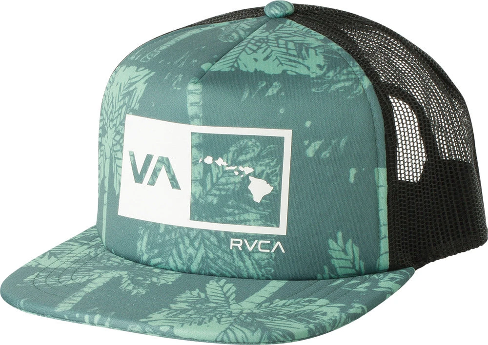 RVCA Islands Balance Box Foam Trucker Hat