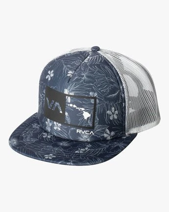 RVCA Islands Balance Box Foam Trucker Hat