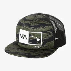 RVCA Islands Balance Box Foam Trucker Hat