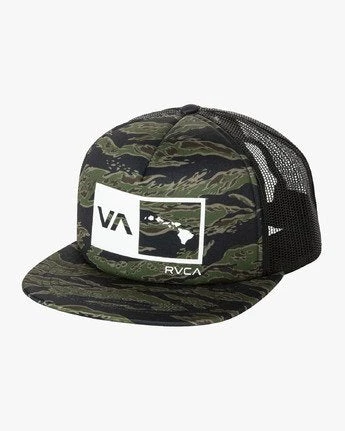 RVCA Islands Balance Box Foam Trucker Hat