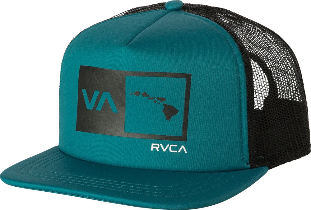 RVCA Islands Balance Box Foam Trucker Hat