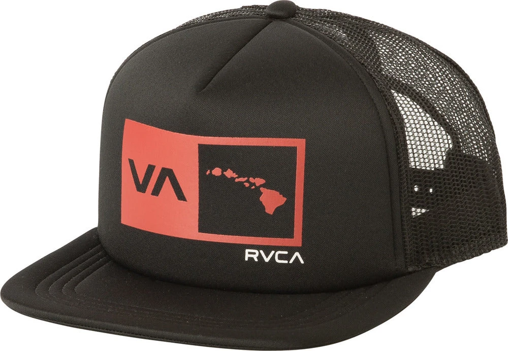 RVCA Islands Balance Box Foam Trucker Hat