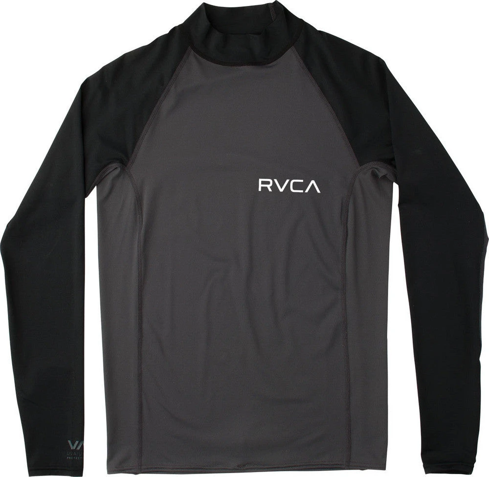 Men's Apparel RVCA Solid Long Sleeve Rashguard