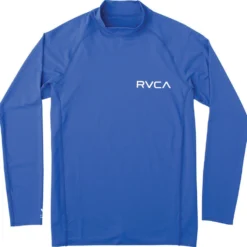 Men's Apparel RVCA Solid Long Sleeve Rashguard