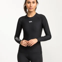 RVCA VA Compression Long Sleeve Sport Top Women's