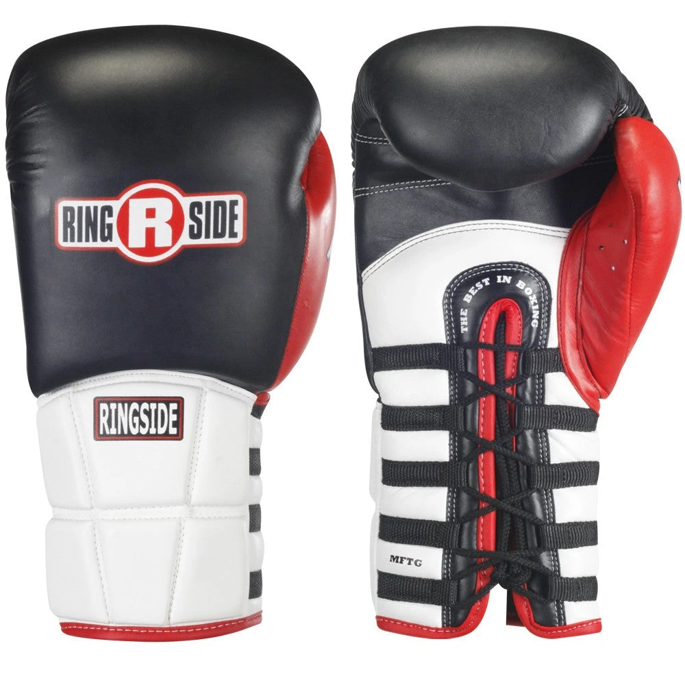 Ringside Pro Style IMF Tech Training Gloves-Laces