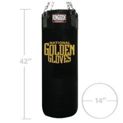 Training Pads And Heavy Bags Ringside Golden Gloves 70LB. Heavy Bag
