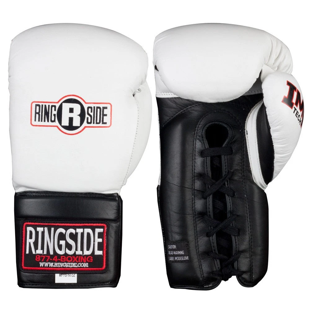 Ringside IMF Tech™ Lace‑Up Sparring Boxing Gloves