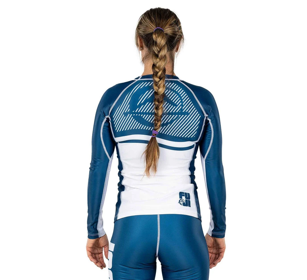 Fuji Script Women's Long Sleeve Rashguard