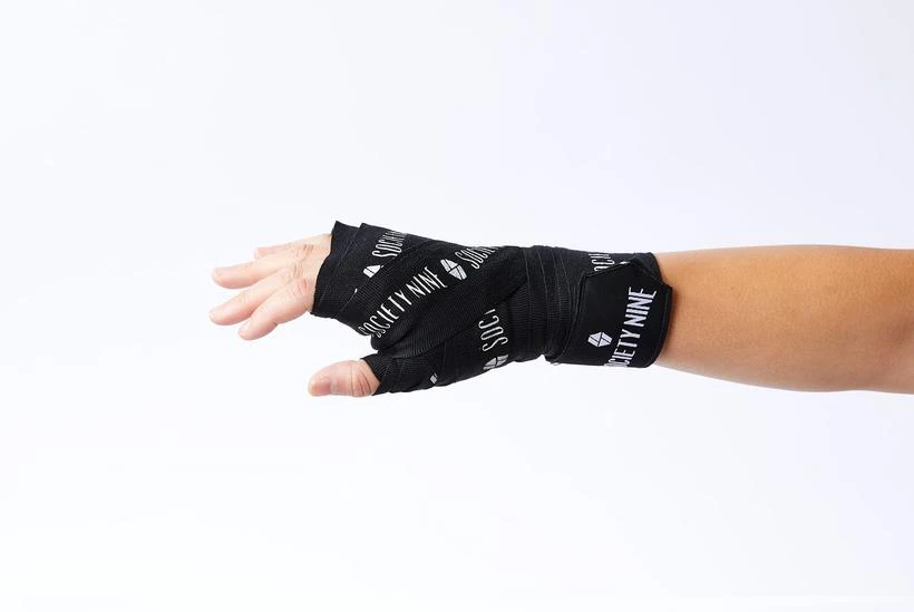 Society Nine Logo Hand Wraps -180 Inch