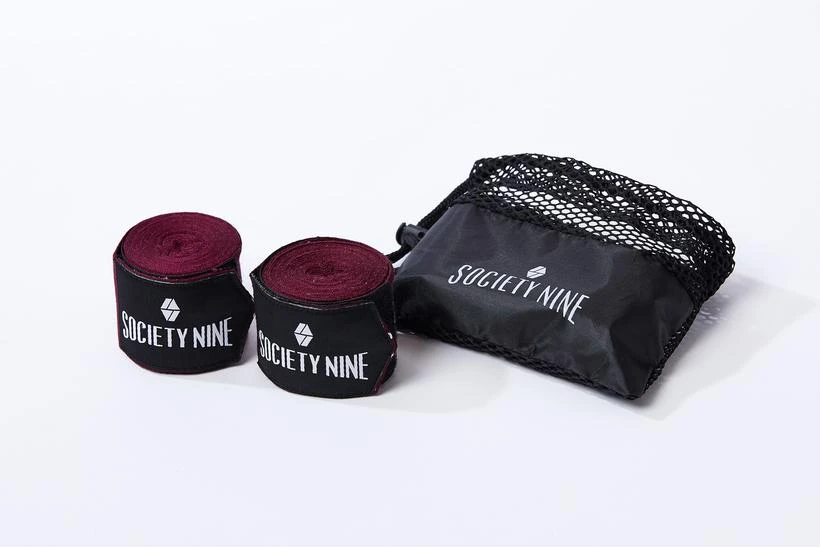 Society Nine Logo Hand Wraps -180 Inch