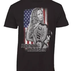 UFC Ronda Rousey Flag Tee Clearance
