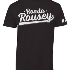 Clearance UFC Ronda Rousey Script Tee