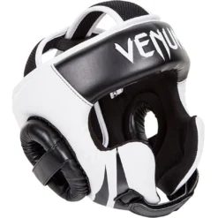 Venum Challenger 2.0 Headgear - Hook & Loop Strap - Black/Ice Protective Gear
