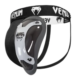 Venum Competitor Groin Guard And Support - Silver Series