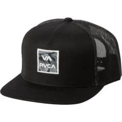 RVCA Boy's VA All The Way Printed Trucker Hat Hats