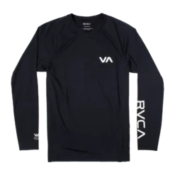 RVCA Boy's RVCA Solid Long Sleeve Rashguard