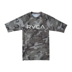 RVCA Boys Short Sleeve Rashguard Youth