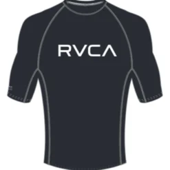 RVCA Boys Short Sleeve Rashguard Youth
